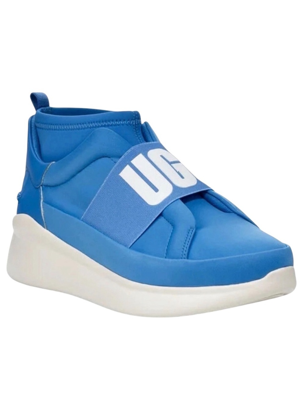 NWT UGG Neutra Neon Blue Slip-On Sneakers Women’s US Size 8